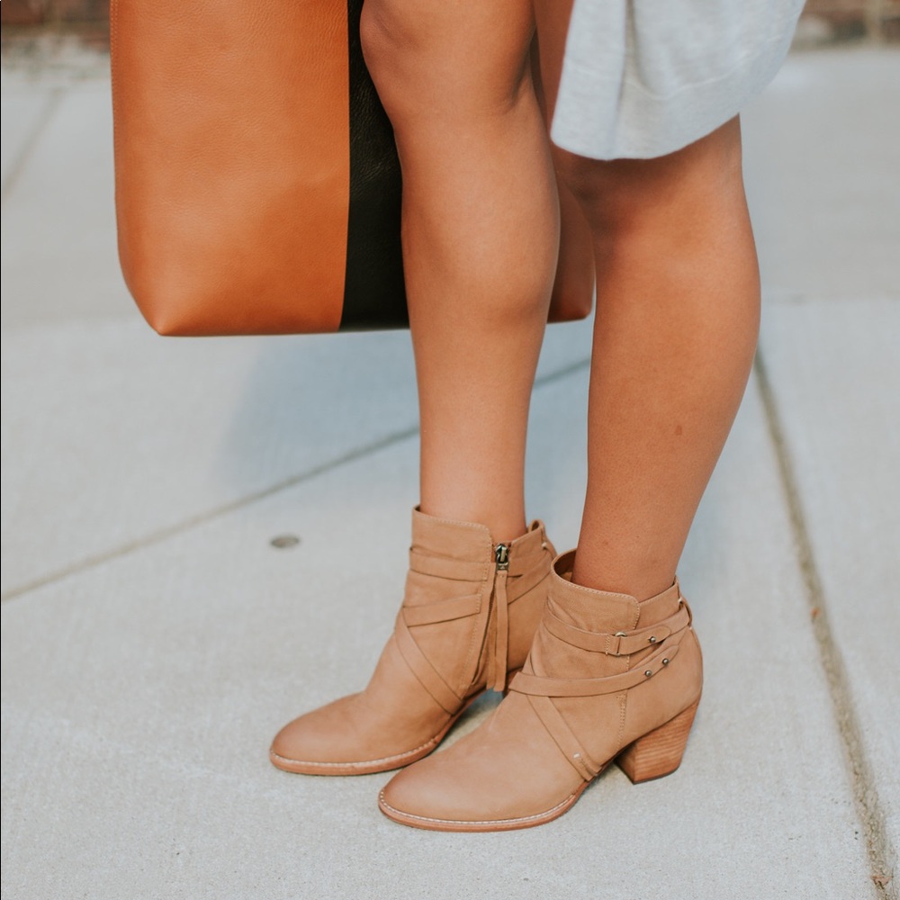Sam Edelman Merton Buckle Suede Boots